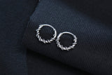 Small Huggie Hoop Earrings Mens Stainless Steel Earrings