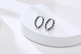 Small Huggie Hoop Earrings Mens Stainless Steel Earrings