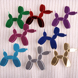 Balloon Animals Poodle Acrylic Brooch - 8 Colours