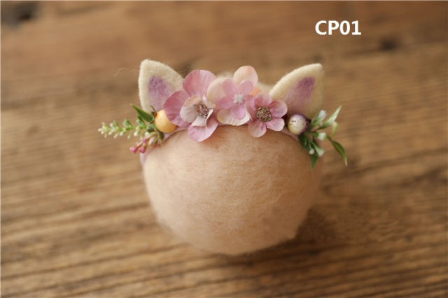 Woodland Bebe Newborn Hair Accessories Photo Props