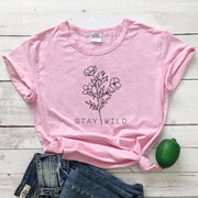 Stay Wild Flower T-shirt