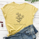 Stay Wild Flower T-shirt