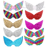 Shiny Metallic Angel Wings