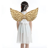 Shiny Metallic Angel Wings