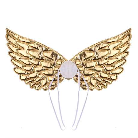 Shiny Metallic Angel Wings