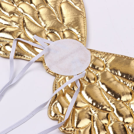 Shiny Metallic Angel Wings