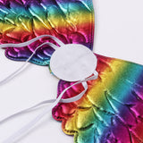 Shiny Metallic Angel Wings