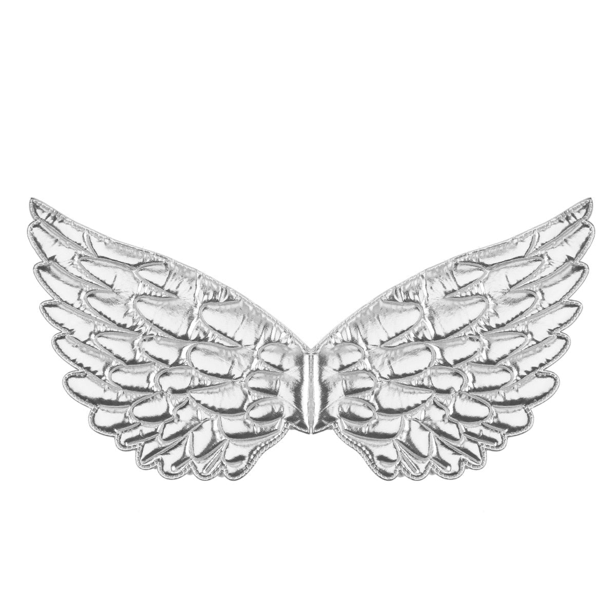 Shiny Metallic Angel Wings