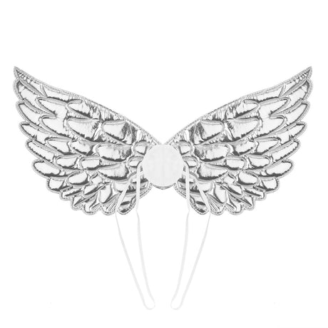 Shiny Metallic Angel Wings