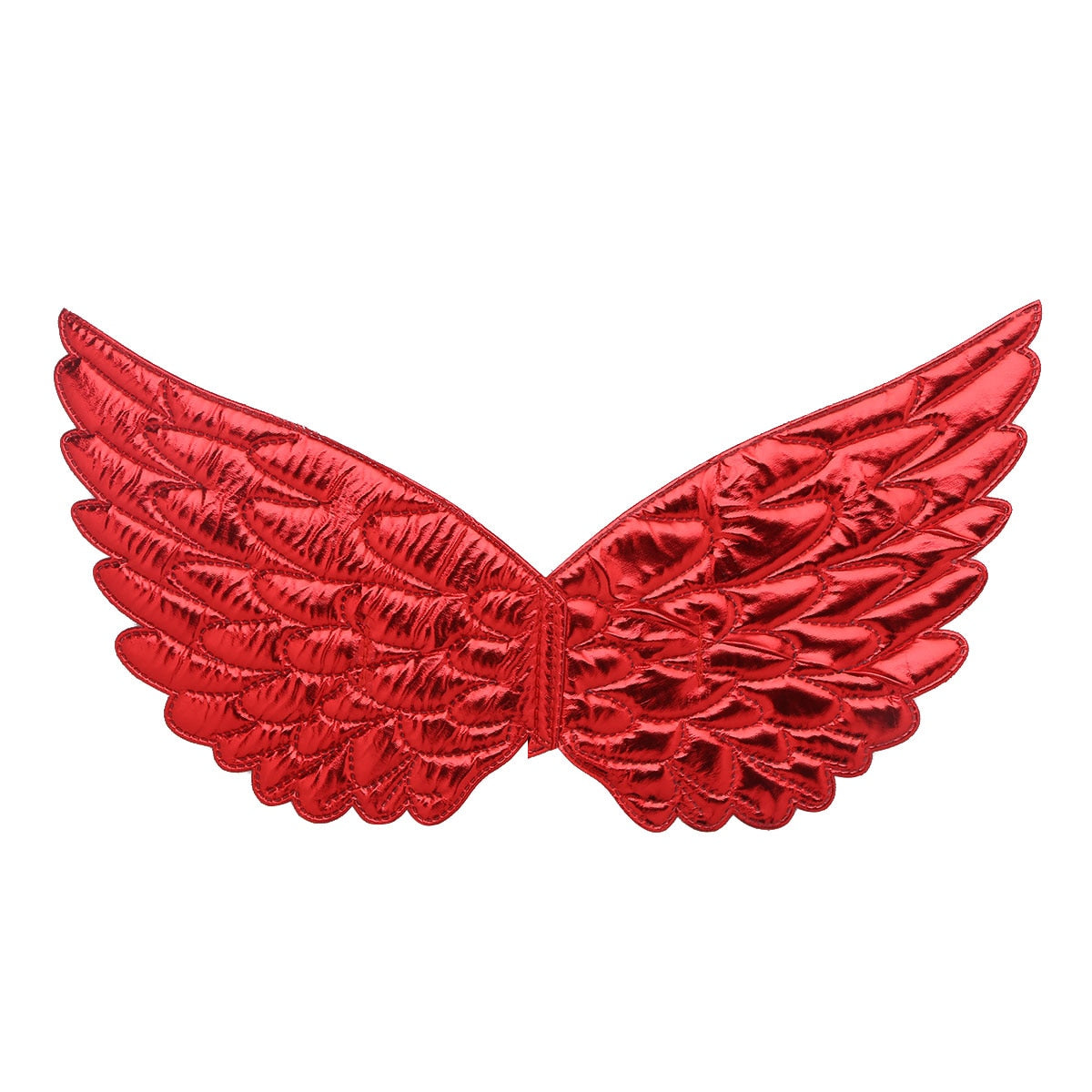 Shiny Metallic Angel Wings