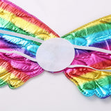 Shiny Metallic Angel Wings