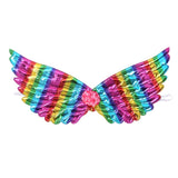 Shiny Metallic Angel Wings