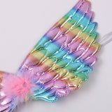 Shiny Metallic Angel Wings