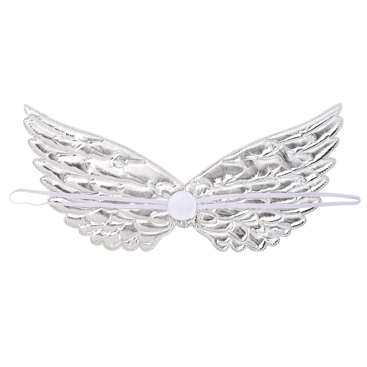 Shiny Metallic Angel Wings