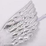 Shiny Metallic Angel Wings