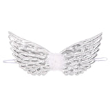 Shiny Metallic Angel Wings
