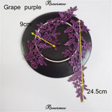 5Pairs/10pcs Lace Flower Appliqué Trims