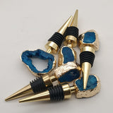 Natural Crystal Agate Wine Bottle Stopper
