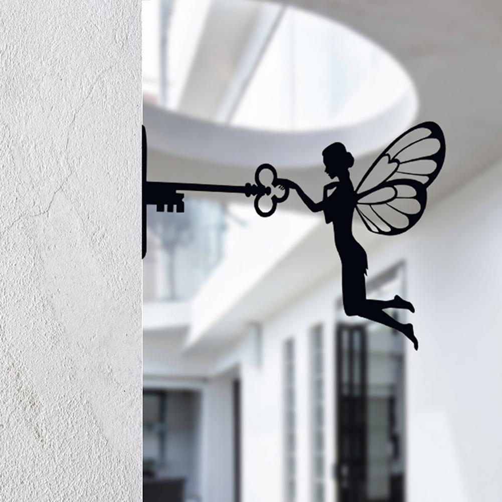 Garden Fairy Metal Silhouettes