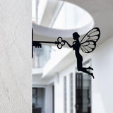 Garden Fairy Metal Silhouettes