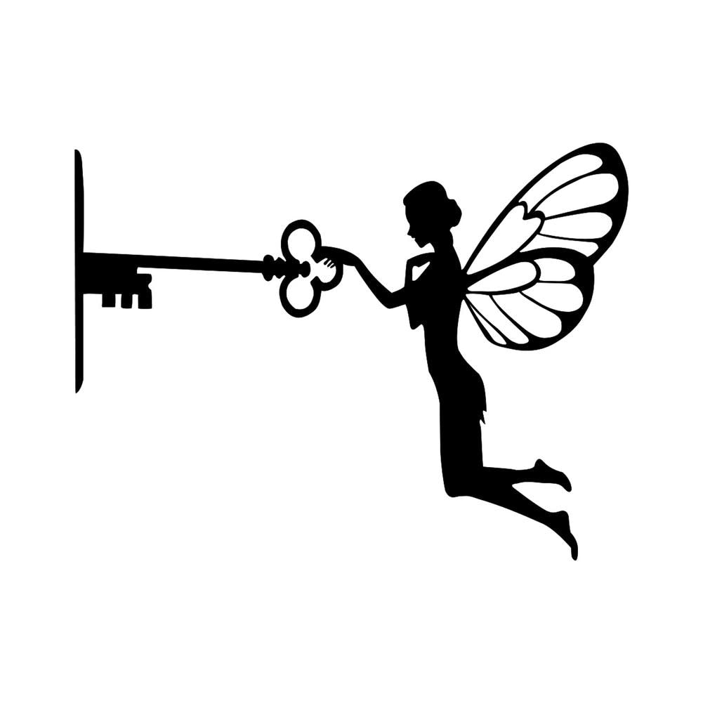 Garden Fairy Metal Silhouettes