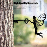 Garden Fairy Metal Silhouettes