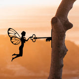Garden Fairy Metal Silhouettes
