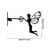 Garden Fairy Metal Silhouettes