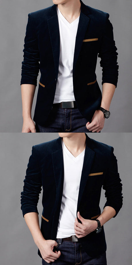 Velvet Coats Mens Blazer Jackets