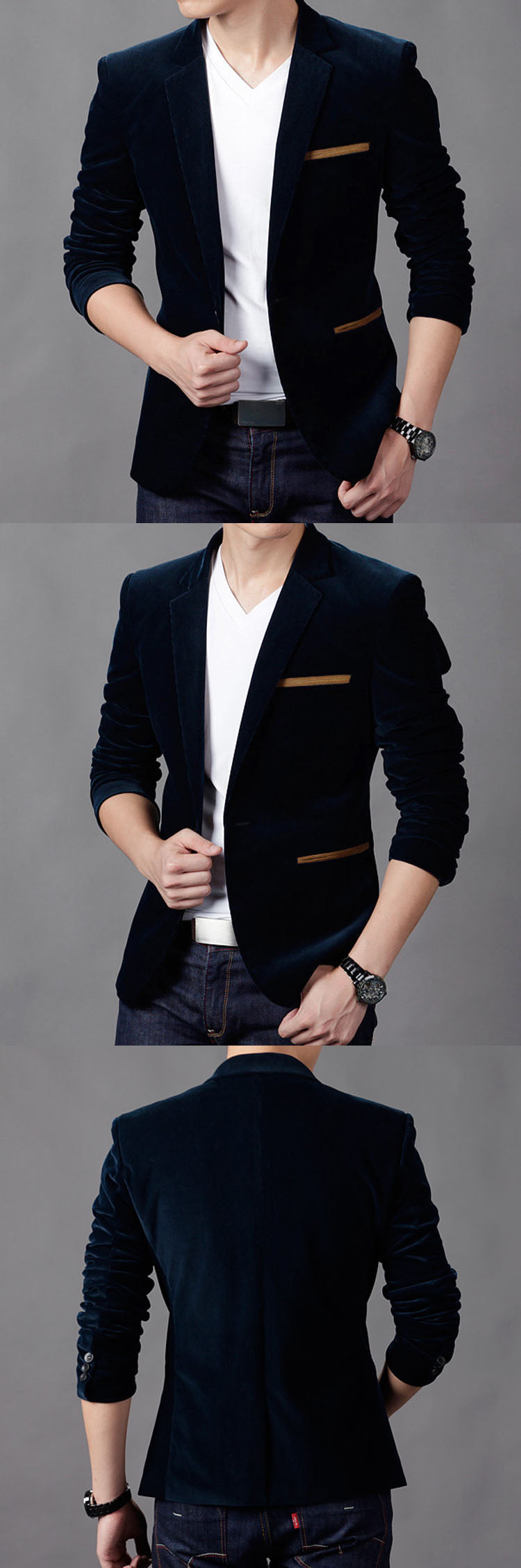 Velvet Coats Mens Blazer Jackets