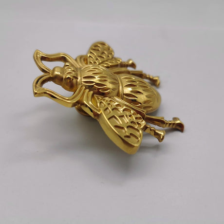 Golden Bee Drawer Cabinet Door Handle Solid Brass Wardrobe Furniture Knob