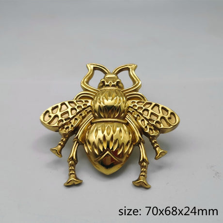 Golden Bee Drawer Cabinet Door Handle Solid Brass Wardrobe Furniture Knob