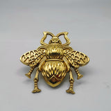 Golden Bee Drawer Cabinet Door Handle Solid Brass Wardrobe Furniture Knob