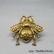 Golden Bee Drawer Cabinet Door Handle Solid Brass Wardrobe Furniture Knob