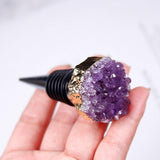 1pcs Natural Amethyst Cluster Shaped Wine Champagne Wine Bottle Stopper - Woodland Gatherer Woodland Gatherer | Australian Online Gift Store | Gifts & Treasures | Special Occasions & Everyday Fun | Whimsical Treats | Costumes | Jewellery | Fashion | Crafting DIY | Stationery | Boho Festival Fashion | Home Decor & Fittings     Afterpay Available Paypal Available Humm Available Worldwide Shipping Available
