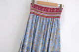 Peaches and Mint Boho Maxi Skirt