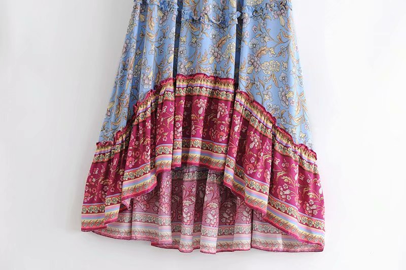 Peaches and Mint Boho Maxi Skirt