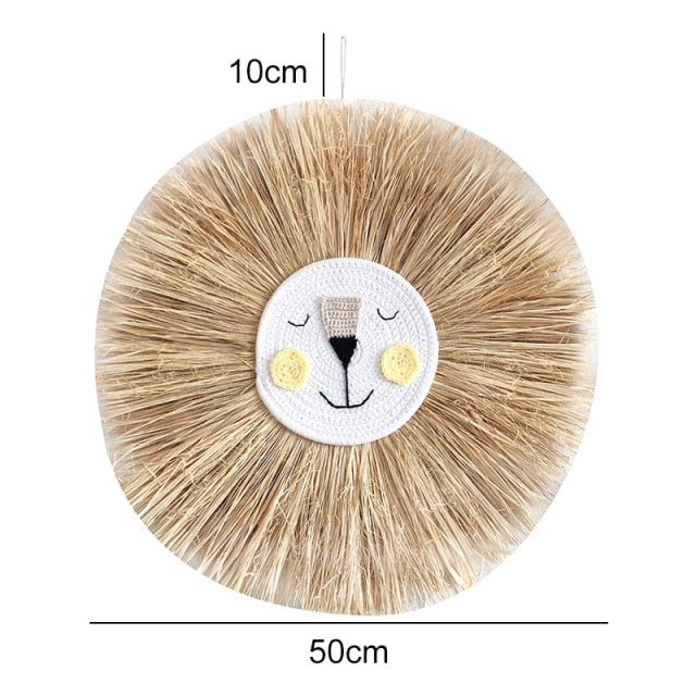 Lion Hanging Children Room Decor Wall Hanging
