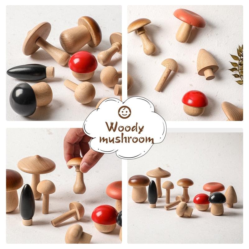 11Pcs Wooden Mushroom Blocks for Children Montessori Educational Wooden Toys - Woodland Gatherer Woodland Gatherer | Australian Online Gift Store | Gifts & Treasures | Special Occasions & Everyday Fun | Whimsical Treats | Costumes | Jewellery | Fashion | Crafting DIY | Stationery | Boho Festival Fashion | Home Decor & Fittings     Afterpay Available Paypal Available Humm Available Worldwide Shipping Available