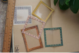 40pcs Insects Ladybug Beetle Dragonfly Bee Frames PVC Stickers Scrapbooking Craft