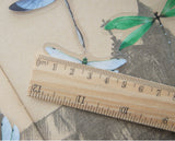 38pcs Mixed Dragonfly PVC Stickers Scrapbooking DIY Crafts