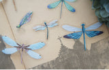 38pcs Mixed Dragonfly PVC Stickers Scrapbooking DIY Crafts