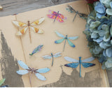 38pcs Mixed Dragonfly PVC Stickers Scrapbooking DIY Crafts