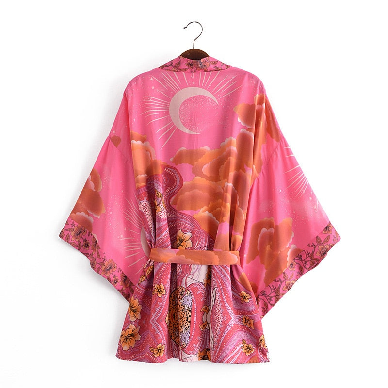 California Dreamin' Short Kimono Jacket