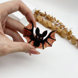 Woodland Badass Bat Acrylic Brooch