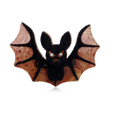 Woodland Badass Bat Acrylic Brooch