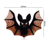 Woodland Badass Bat Acrylic Brooch