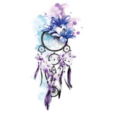 Feather Temporary Tattoos Waterproof Body Art