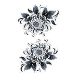Feather Temporary Tattoos Waterproof Body Art