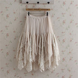 Mori Ruffled Lace Layering Skirt